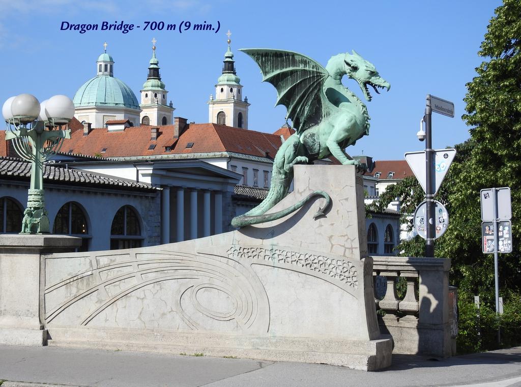 Апартаменти Slovenian Art Story Любляна Екстер'єр фото